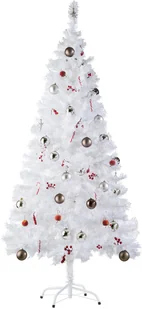 tectake Choinka sztuczna - 180 cm, 533 końcówkami, biała 402821 - Choinki - miniaturka - grafika 2