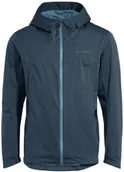 Kurtki rowerowe - VAUDE VAUDE Cyclist Jacket Men, steelblue S 2021 Kurtki przeciwdeszczowe 422523035200 - miniaturka - grafika 1