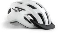 Kaski rowerowe - MET Allroad Kask, white matte M | 56-58cm 2021 Kaski miejskie i trekkingowe 57002801 - miniaturka - grafika 1