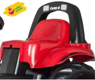 Rolly Toys TRAKTOR CASE Z PRZYCZEPĄ 012411 - Jeździki dla dzieci - miniaturka - grafika 4