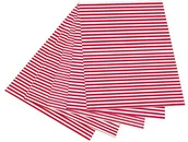 Papier do drukarek - Folia 6020 karton fotograficzny z paskami, 50 x 70 cm, 10 arkuszy, czerwony/biały - miniaturka - grafika 1