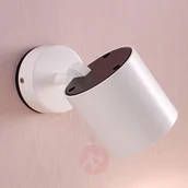 Lampy ścienne - Milan Odchylana lampa ścienna KRONN, biała - miniaturka - grafika 1