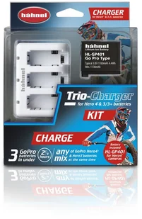 Hahnel Trio-Charger KIT 10 x 17,90 zł HŁ TRIO CHARGER KIT - Kamery cyfrowe - akcesoria - miniaturka - grafika 2