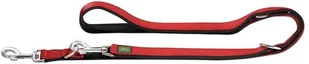 Hunter smycz przepinana neopren w czerwono-czarnym odcieniu w rozmiarze 15/200 - Smycze dla psów Hunter smycz przepinana neopren w czerwono-czarnym odcieniu w rozmiarze 15/200 - Smycze dla psów - miniaturka - grafika 1