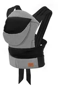 Nosidełka dla dzieci - Kinderkraft kk Kindekraft ADOREE Nosidełko dla dzieci od 3 miesięcy, Ergonomiczna chusta typu Mei Tai, Wsparcie kręgosłupa, Kompaktowe rozmiary po złożeniu, Regulowane pasy, 2 Pozycje noszenia: na plecach i brzuchu - miniaturka - grafika 1
