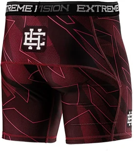 Extreme Hobby Spodenki Vale Tudo, SHADOW, bordowy, rozmiar XL - Kimona, stroje i obuwie - miniaturka - grafika 4