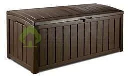 Allibert skrzynia GLENWOOD BOX 390L 47/29) (230399) - Skrzynie ogrodowe - miniaturka - grafika 3