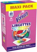 Środki do prania - Vanish Chusteczki Wyłapujące Kolory z Prania 60pr - miniaturka - grafika 1