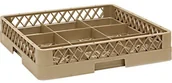 Pojemniki i kosze gastronomiczne - Stalgast Kosz do zmywarki, 500 x 500 x 140 mm 810900 - miniaturka - grafika 1
