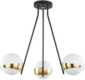 Lampy sufitowe - Jupiter 1709 - Żyrandol ELFA 3xE14/40W/230V mosiądz - miniaturka - grafika 1