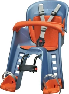 Polisport Fotelik rowerowy Bilby Junior přední přední uchycení) Niebieska/Pomarańczowa - Foteliki rowerowe - miniaturka - grafika 2