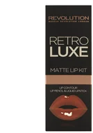 Pozostałe kosmetyki - REVOLUTION Retro Luxe Kits Matte Regal MAKE UP REVOLUTION - miniaturka - grafika 1