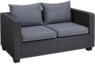 ALLIBERT ALLIBERT SALTA 2 Sofa, 141 x 84 x 65,5 cm, grafit/szary 17206012 - Sofy ogrodowe - miniaturka - grafika 2