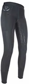 Bryczesy - HKM 10010 Legginsy jeździeckie z siateczki, silikonowe, damskie 44/46 - miniaturka - grafika 1