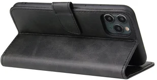 Hurtel Futerał etui portfel z klapką do iPhone 11 Pro Max czarny - Etui i futerały do telefonów - miniaturka - grafika 2