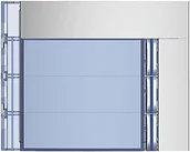 Domofony - Legrand przycisków osłona frontu do połączeń sieciowych 3RT Sfera, aluminiowe allme Tal, srebrny, 352031 352031 - miniaturka - grafika 1