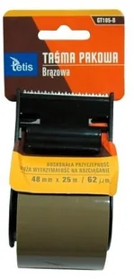 Tetis Taśma pakowa krystaliczna ze zrywarką GT105-B - Przybory szkolne - miniaturka - grafika 2