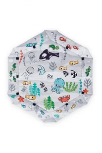 KinderKraft Mata edukacyjna z piłeczkami Sea Land - Maty edukacyjne - miniaturka - grafika 3