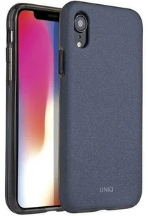 UNIQ UNIQ etui Lithos iPhone Xr niebieski /azure blue UNIQ189BLU - Etui i futerały do telefonów - miniaturka - grafika 2