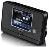 Radia - PEAQ PDR10BT-B Czarny - miniaturka - grafika 1