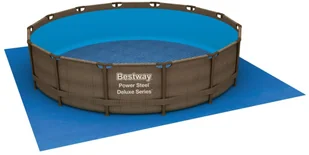 Bestway Mata pod basen Flowclear, 488 x 488 cm vidaXL - Akcesoria do basenów - miniaturka - grafika 7