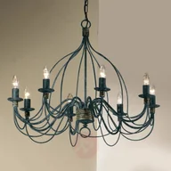 Lampy sufitowe - Kögl yrandol FILO, 8-punktowy, niebiesko-czarny - miniaturka - grafika 1