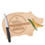 Deski do krojenia - Murrano Personalizowana Deska do Krojenia Kuchenne Rewelacje DSK-SWK-006 - miniaturka - grafika 1