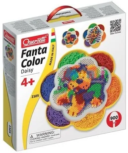 Quercetti 0133 FANTACOLOR MARGERITA 60 el - Zabawki kreatywne - miniaturka - grafika 5