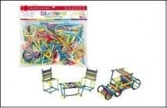 Askato Klocki puzzle 293 elementy - Zabawki konstrukcyjne - miniaturka - grafika 4