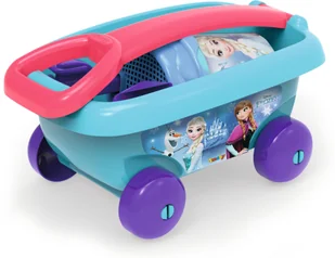 Smoby Wózek i wiaderko z akcesoriami do piasku Kraina Lodu 867001 867001 - Zabawki i gry sportowe - miniaturka - grafika 3