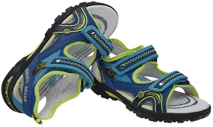 Bartek Sandałki na rzepy 16113-64H 19113-64H Niebieskie Sandały 27695 - Buty dla dziewczynek - miniaturka - grafika 2