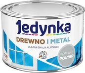 Farby do metalu - Jedynka Emalia alkidowa popielata 0 36 l - miniaturka - grafika 1