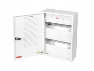 Rozdzielnica modułowa 2x12 natynkowa IP30 RN-24 Z - Rozdzielnie elektryczne - miniaturka - grafika 2