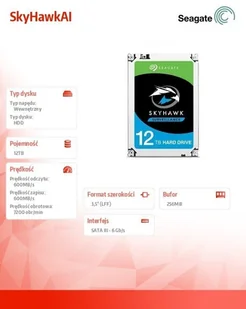 Seagate ST12000VE001 - Dyski HDD - miniaturka - grafika 3