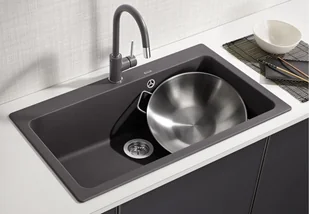 Blanco NAYA XL 9 KAWOWY 521820 - Zlewozmywaki - miniaturka - grafika 2