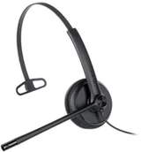 Słuchawki - Yealink YHS 34 Mono czarna - miniaturka - grafika 1