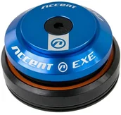 Części rowerowe - Accent Stery zintegrowane Accent HI-EXE Taper 1-1/8"-1.5" IS42/IS52, niebieskie, łożyska maszynowe - miniaturka - grafika 1