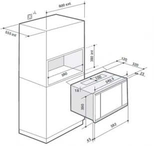 De Dietrich DME7121W - Kuchenki mikrofalowe do zabudowy - miniaturka - grafika 3