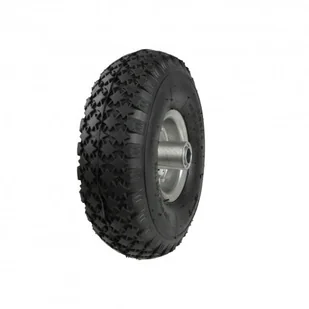 GEKO Koło do taczki małe 4.00-4 2PR szara felga 0190 G71005 - Akcesoria do urządzeń ogrodniczych - miniaturka - grafika 2