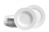 Serwisy obiadowe - Ritzenhoff & Breker Snap By R&B Bianco zestaw naczyń, porcelana, nadaje się do mycia w zmywarce 079463 - miniaturka - grafika 1