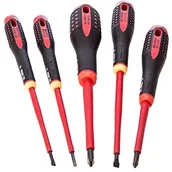 Inne - Bahco Śruby z nowych  zestaw belzer izolowany VDE śrubokręt do wkrętów z rowkiem i gniazdem krzyżakowym PH BAH9881S - miniaturka - grafika 1