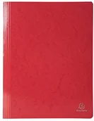 Teczki i skoroszyty - Exacompta Exacompta 380803B Skoroszyt Iderama 25 szt. A4 czerwony, z mocnej tektury, z metalową listwą dociskową, idealny do biura i szkoły 380803B - miniaturka - grafika 1