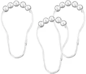 Zasłony prysznicowe - Kółka do zasłonek prysznicowych zasłonka prysznic - miniaturka - grafika 1