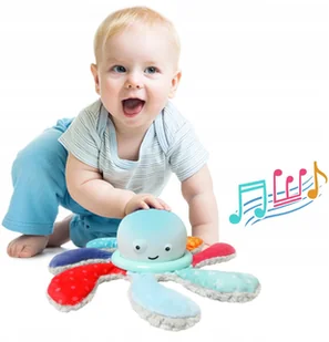 Lampka Nocna Ośmiornica Pozytywka Kołysanki - Projektory dla dzieci - miniaturka - grafika 2