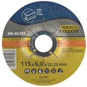 Akcesoria do elektronarzędzi - Modeco Ściernica wypukła do szlifowania stali 230x6x22,23mm 25szt MN-68-925 MN-68-925 - miniaturka - grafika 1