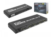 Rozgałęźniki - Spacetronik Rozgałęźnik HDMI 1/4 SPH-RS104V4A HDMIROZG1/4SPACE - miniaturka - grafika 1