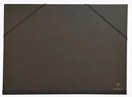 Teczki i skoroszyty - Clairefontaine Clairefontaine 48015C teczka artystyczna Kraft, A3+, elastyczne paski z 3 klapkami - czarna 48015C - miniaturka - grafika 1