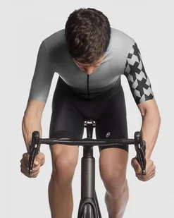 ASSOS ASSOS Koszulka rowerowa EQUIPE RS SS JERSEY PROOF EDITION Gerva Grey - Koszulki rowerowe - miniaturka - grafika 5