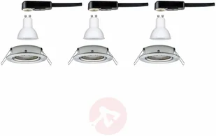 Paulmann Spot Nova 3 szt.okrągła,ściemniana,żelazo - Oprawy, klosze i abażury - miniaturka - grafika 2