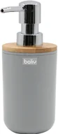 Mydelniczki i dozowniki mydła - baliv BALIV Dozownik do mydła 140 szary - miniaturka - grafika 1